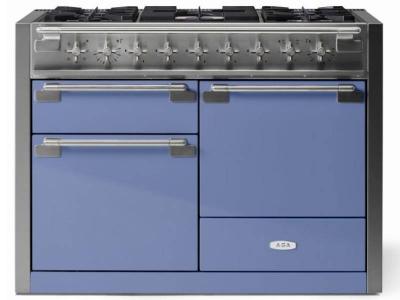 48" AGA Elise Series 6 Cu. Ft. Free Standing Dual Fuel Range - AEL481DFCBB