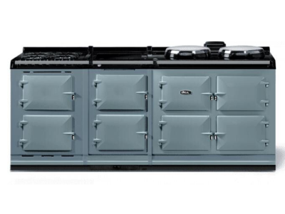 83" AGA CLASSIC eR7 210 with Hotcupboard Freestanding Dual Fuel Range - AER7783WGDAR