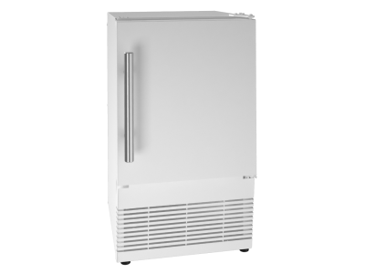 14" U-Line ACR014 ADA Height Crescent Ice Maker in White Solid - UACR014-WS01A