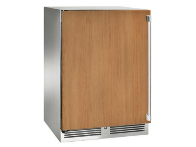 24" Perlick Marine and Coastal Signature Series Left-Hinge Freezer in Solid Panel Ready Door with Door Lock - HP24FM42LL