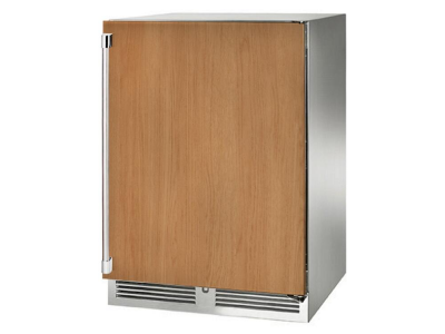 24" Perlick Marine and Coastal Signature Series Right-Hinge Freezer in Solid Panel Ready Door with Door Lock - HP24FM42RL