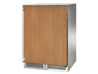 24" Perlick Marine Signature Series Right-Hinge Refrigerator in Solid Panel Ready Door with Door Lock - HP24RM42RL