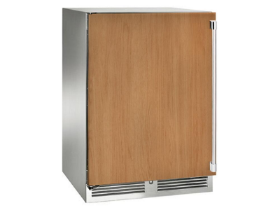 24" Perlick Marine Signature Series Left-Hinge Refrigerator in Solid Panel Ready Door with Door Lock - HP24RM42LL