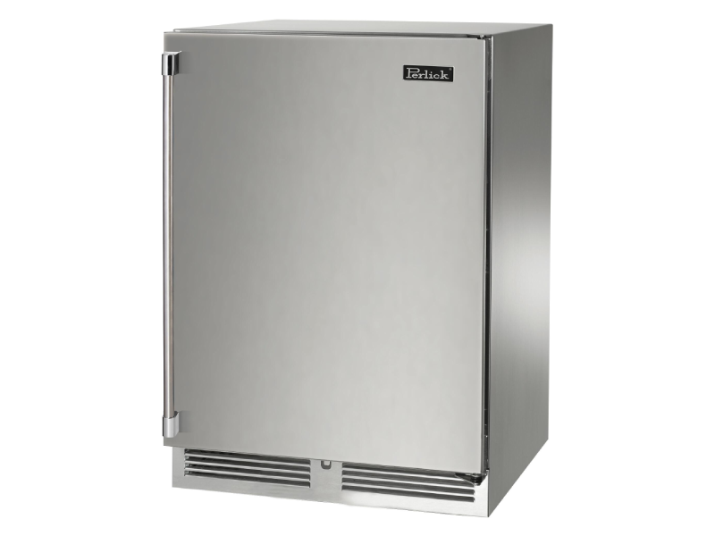 Perlick Refrigerators - Signature Mini Compact Shallow Depth Right Hinge  24 - HH24RS44R
