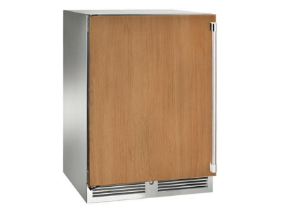 24" Perlick Marine Signature Series Left-Hinge Refrigerator in Solid Panel Ready Door - HP24RM42L