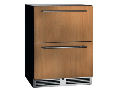 24" Perlick ADA Height Compliant UnderCounter Refrigerator Drawer in Panel Ready - HA24RB46