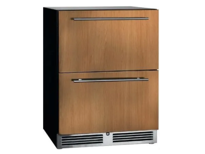 24" Perlick ADA Height Compliant Buit-in UnderCounter Freezer Drawers in Panel Ready - HA24FB46DL
