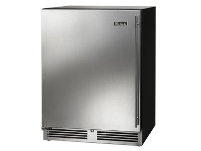 24" Perlick ADA Height Compliant Indoor Left-Hinge Refrigerator in Stainless Steel - HA24RB41L