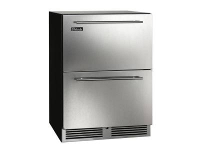 24" Perlick 5.20 Cu. Ft. C-Series Indoor Refrigerated Drawers - HC24RB45