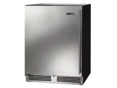 24" Perlick ADA Height Compliant Left-Hinge UnderCounter Freezer in Stainless Steel Door - HA24FB41L