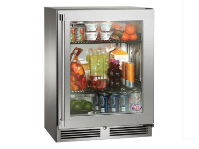 24" Perlick Signature Series Compact Refrigerator with 3.1 Cu. Ft. Capacity - HH24RS43RL