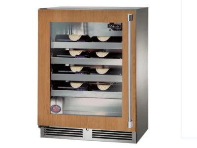 24" Perlick 3.1 Cu. Ft. Signature Series Shallow Depth Indoor Wine Reserve - HH24WS44L