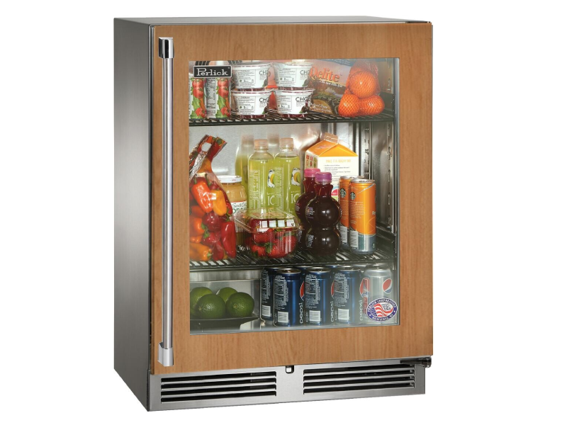Perlick HH24RS42R 24 Inch Compact Refrigerator with 3.1 Cu. Ft