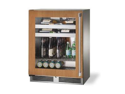 24" Perlick 3.1 Cu. Ft. Signature Series Shallow Depth Indoor Beverage Center - HH24BS44LL