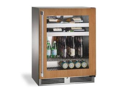 24" Perlick 3.1 Cu. Ft. Signature Series Shallow Depth Indoor Beverage Center - HH24BS44RL