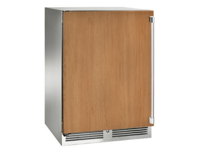 24" Perlick Indoor Signature Series Left-Hinge Dual-Zone Refrigerator/Wine Reserve in Solid Panel Ready Door - HP24CS42L