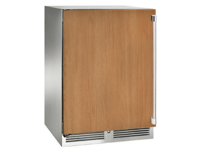 24" Perlick Indoor Signature Series Left-Hinge Dual-Zone Wine Reserve in Panel Ready - HP24DS42LL
