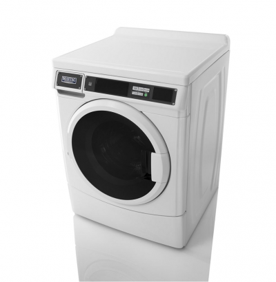 27" Maytag Commercial 3.1 Cu. Ft. Non- Vend Front Load Washer in White - MHN33PRCWW