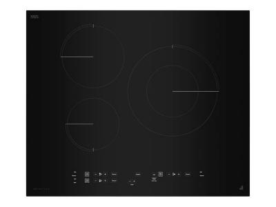 24" Jenn-Air Oblivion Glass Induction Cooktop - JIC4324KB