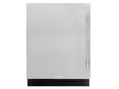 24" True Residential 5 Cu. Ft. ADA Height Stainless Solid Left-Hinge Undercounter Refrigerator - TURADA-24-LS-A-S