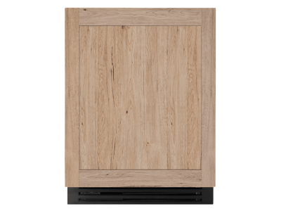 24" True Residential 5 Cu. Ft. ADA Height Overlay Panel Right-Hinge Undercounter Refrigerator - TURADA-24-RS-A-O