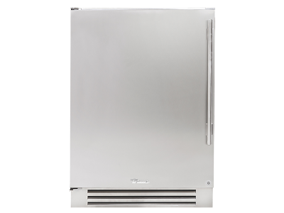 24" True Residential 4.2 Cu. Ft. Stainless Steel Left-Hinge Undercounter Freezer - TUF-24-L-SS-C