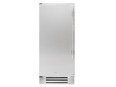 15" True Residential 3.14 Cu. Ft. Stainless Steel Left-Hinge Undercounter Refrigerator - TUR-15-L-SS-C