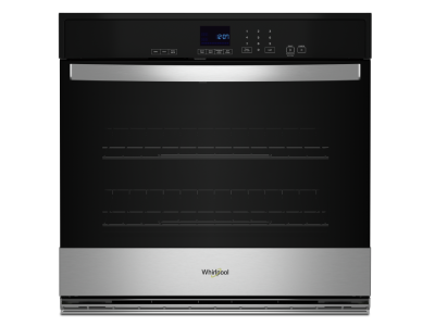 30" Whirlpool 5.0 Cu. Ft. Single Self-Cleaning Wall Oven in Stainless Steel - WOES3030LS