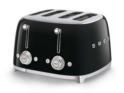 SMEG 50's Retro Style 4x4 Slice Toaster - TSF03BLUS