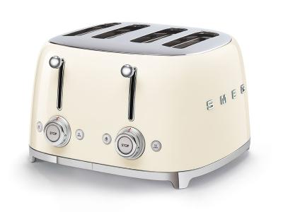 SMEG 50's Retro Style 4x4 Slice Toaster - TSF03CRUS