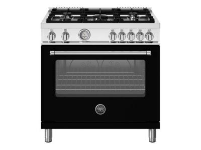 36" BERTAZZONI Master Series 5 Burners Gas Range - MAS365GASNEV