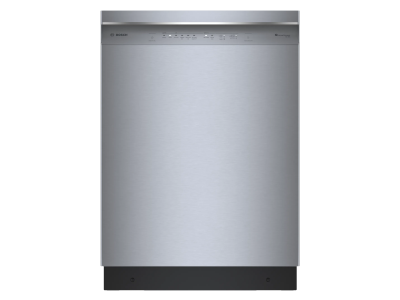24" Bosch 300 Series 46 dBA Dishwasher with Standard 3rd Rack in Stainless Steel - SHE53C85N