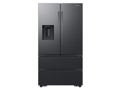 36" Samsung 4-Door French Door Refrigerator with External Ice and Water Dispenser and Dual Auto Ice Maker in freezer - RF31CG7400MTAA