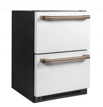 24" Café 5.7 Cu. Ft. Built-In Dual-Drawer Refrigerator - CDE06RP4NW2