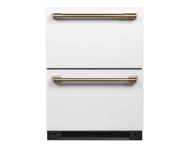 24" Café 5.7 Cu. Ft. Built-In Dual-Drawer Refrigerator - CDE06RP4NW2