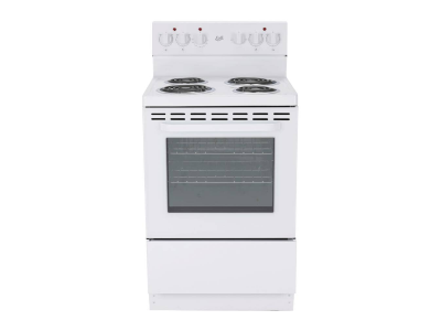 24" Epic Electric Coil Range in White - EER238W