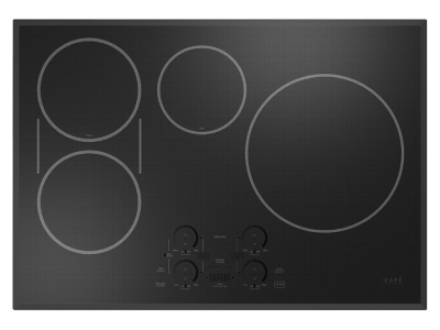 30" Café Built-in Touch Control Induction Cooktop in Black - CHP90301TBB