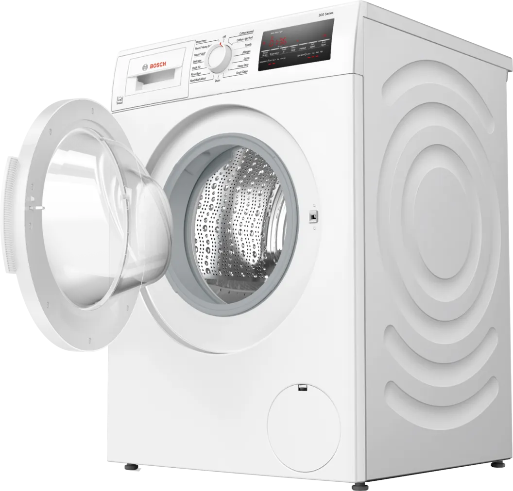 Bosch 24-Inch Compact Washer in White - WGA12400UC
