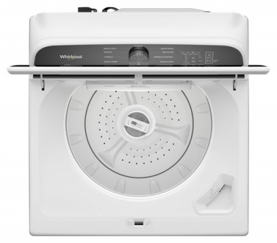 28" Whirpool 6.1 Cu. Ft. Top Load Washer with Removable Agitator - WTW6157PW