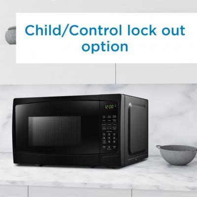 Ge 0.9 cu ft microwave store