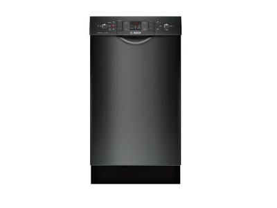 18" Bosch Full Console Dishwasher In Black - SPE53U56UC