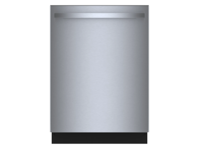 24" Bosch 100 Series Premium 46 dBA Dishwasher with Standard 3rd rack in Stainless Steel - SHX5AEM5N