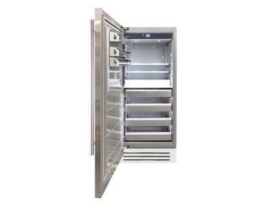 36” Fhiaba Classic Series Left Hinge Column Freezer in Stainless Steel - FK36FZC-LS1