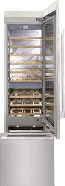 24" Fhiaba Classic Series Right Hinge Triple Zone Wine Cooler With Bottom Freezer - FK24BWR-RGST