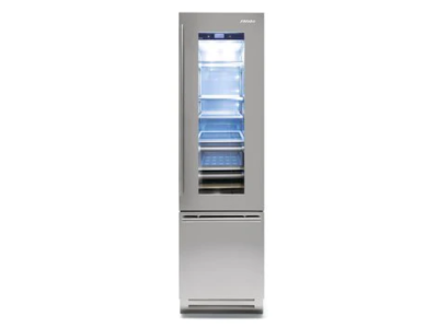 24" Fhiaba Classic Series Right Hinge Triple Zone Wine Cooler With Bottom Freezer - FK24BWR-RGST