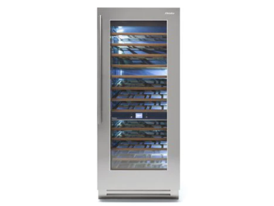 36" Fhiaba Classic Series Right Hinge Built-In Dual Zone Wine Cooler in Stainless Steel - FK36WCC-RS1
