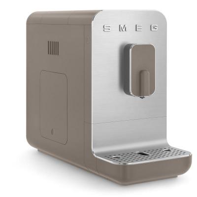 SMEG 50's Style Espresso Automatic Coffee Machine In Taupe - BCC01TPMUS