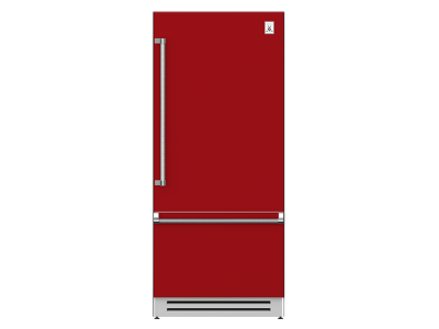 36" Hestan KRB Series Right-Hinge Bottom Mount Refrigerator with Bottom Compressor - KRBR36-RD