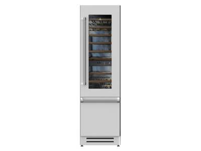 24" Hestan KRW Series Wine Refrigerator in Steeletto - KRWR24