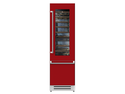 24" Hestan KRW Series Wine Refrigerator in Matador - KRWR24-RD